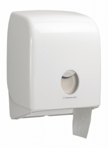 Диспенсер для туалетной бумаги в больших рулонах Aquarius белый 6958